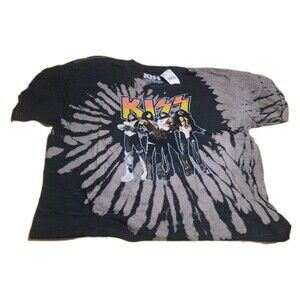 Kiss Rock Band Tye Dye Size Large T- Shirt New With Tags